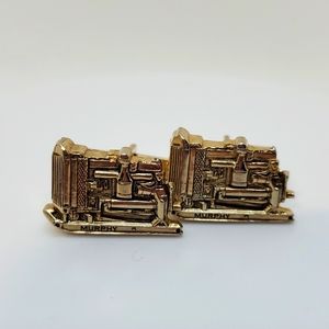Vintage engine cuff links